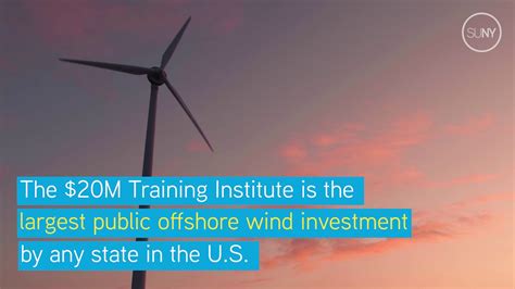 New Yorks Offshore Wind Training Institute Is Launched Youtube