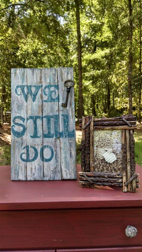 Old barn wood sign by ShabbyChicByJJ on Etsy