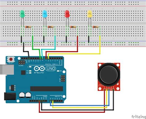 Joystick Modul Am Arduino Funduino Kits Und Anleitungen Für Arduino