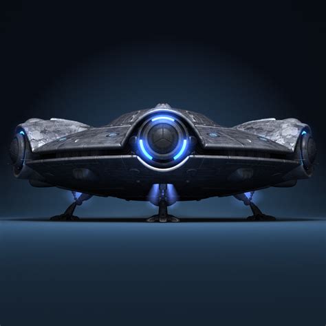 Alien Flying Saucer 3d Lwo