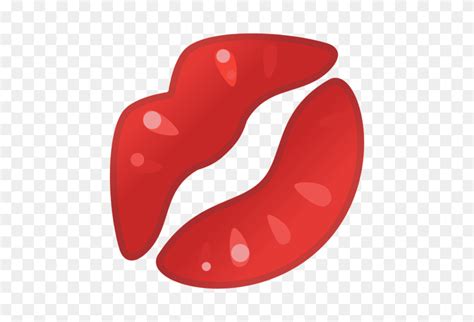 Kiss Mark Emoji - Lipstick Mark PNG – Stunning free transparent png clipart images free download