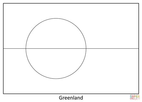 Greenland Coloring Page Flag Coloring Pages Free Coloring World The