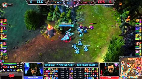 Clg Vs Crs Rd Place Match Game Na Lcs Spring Playoffs Counter Logic