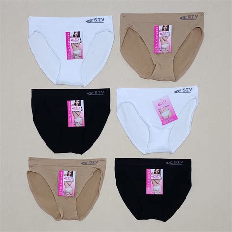 Pack Bragas Bikini Stv Lycra Sin Costuras Surtido