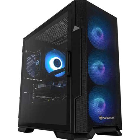 PCSpecialist Core 100 i3 12F 16 512 3050 stationär dator för gaming