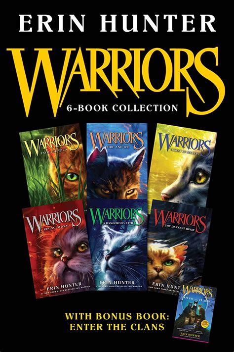 Amazon Warriors Book Collection With Bonus Book Enter The Clans