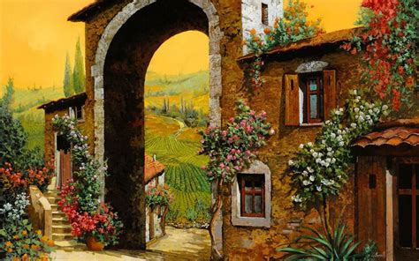 Tuscan Village Wallpapers - 4k, HD Tuscan Village Backgrounds on ...