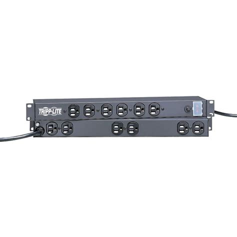 Tripp Lite Rs 1215 12 Outlet 15 Amp 1u Rack Mount Power Strip