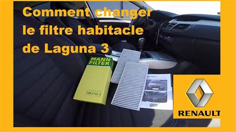 Centre Sans équipage Audelà changer filtre a air laguna 3 Succès