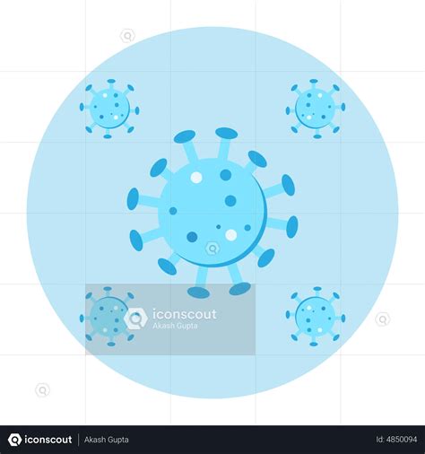 Virus Animated Icon download in JSON, LOTTIE or MP4 format