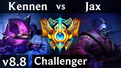 Kennen Vs Jax Top ~ Kda 10 1 14 Legendary 600 Games ~ Na