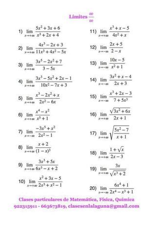 Calculo De Limites Ejercicios Resueltos Hot Sex Picture