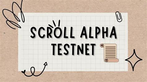 Scroll Alpha Testnet Expected Airdrop Worth RT Airdrops