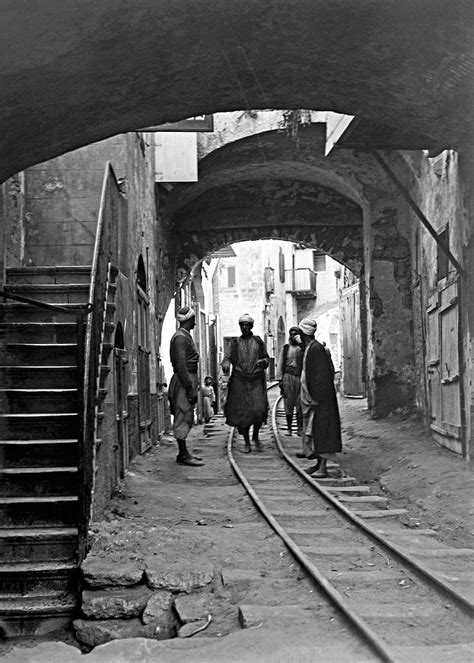 Jaffa City Street In 1920 Photograph By Munir Alawi