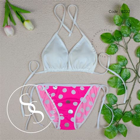 Jual Bikini Set Renang Wanita Bikini Pantai Sexy Two Piece Triangle