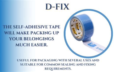 D Fix 2 Inch 65 Mtr Flip Kart Branded Packaging Tape 40 Micron Set