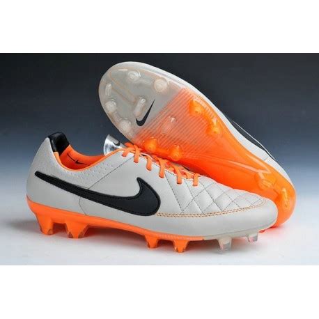 New Leather Ronaldinho Nike Tiempo Legend 5 FG Soccer Cleats Desert Sand Orange Black