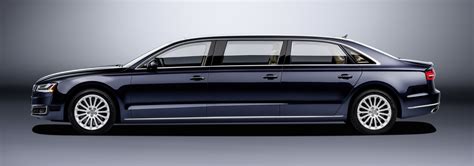 Audi A L Extended Revealed Kg Metre Limo With Hp