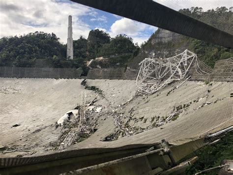 Arecibo Observatory A Year After Telescope S Collapse An Icon Gets