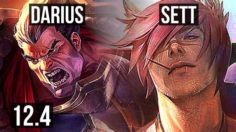 DARIUS Vs SETT TOP Rank 2 Darius Quadra 12 1 0 1 7M Mastery