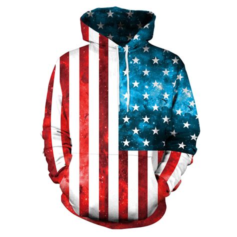 American Flag Hoodies