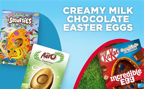 Smarties Mini Eggs Smooth Milk Chocolate Easter Eggs In A Crisp Sugar