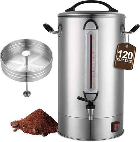 Amazon.com | Commercial Coffee Urn 120 Cup Large Coffee Urn 20L Coffee