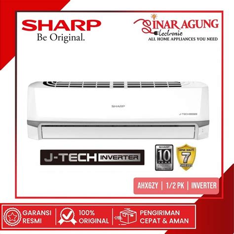 Jual Sharp Ahx Zy Ah X Zy Ac Split Pk Inverter Garansi Resmi