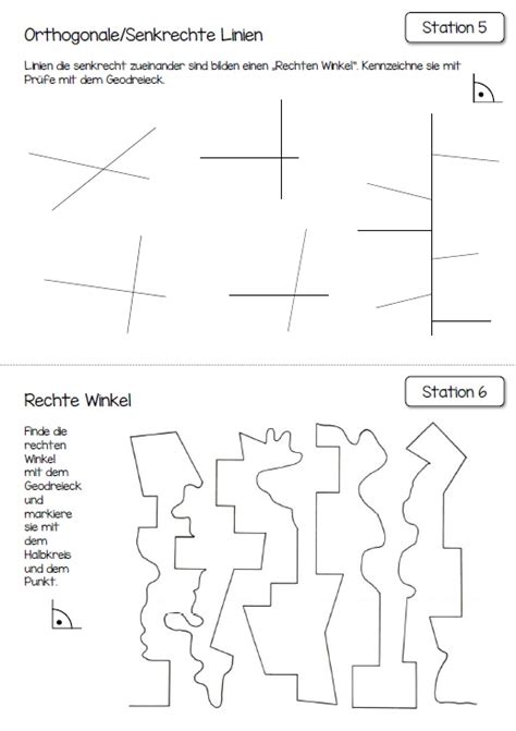 Geometrie Endlich Pause Senkrecht Parallel Rechter Winkel 4 518