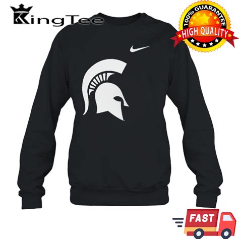 Nike Black Michigan State Spartans Primetime Evergreen Logo T Shirt