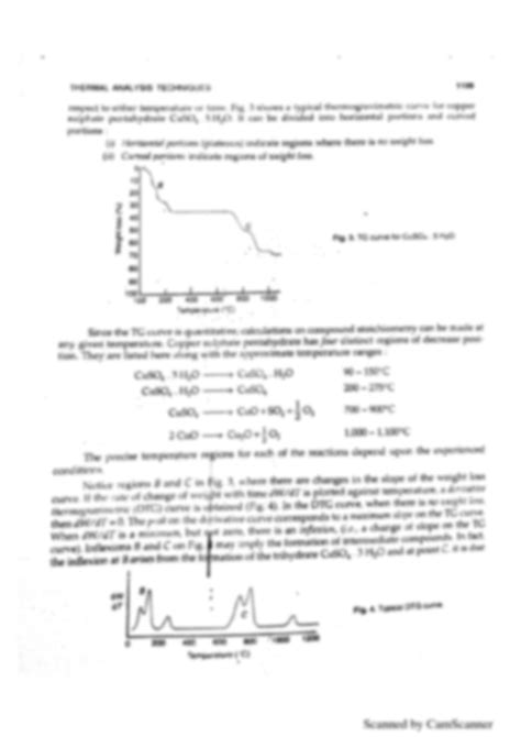 Solution Thermal Analysis Techniques Studypool