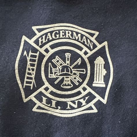 Jerzees Firefighter Hagerman Fire Department Hoodie Size L | Grailed