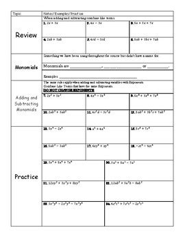 Algebra 1 Exponent Rules by Jay Lawler | TPT