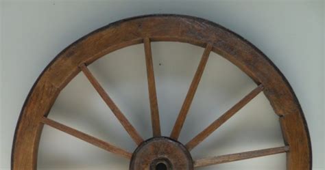 Henry Antique Collections: Large Antique Wooden Wagon Wheels