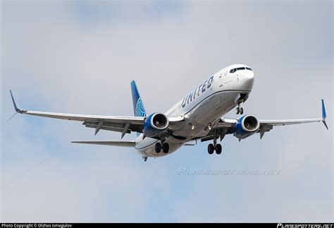 N United Airlines Boeing Er Wl Photo By Olzhas Ismagulov