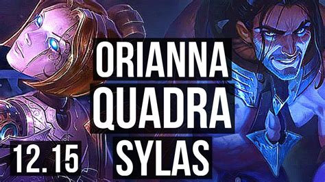 Orianna Vs Sylas Mid 10220 Quadra 67 Winrate Legendary Euw