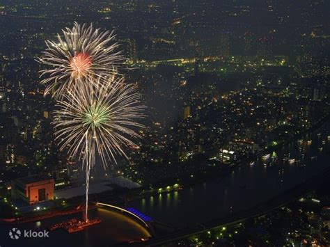 【夏季必看】東京晴空塔欣賞隅田川花火大會 Klook 客路