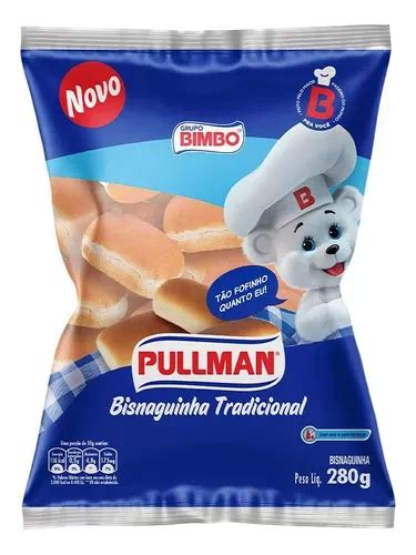 Pão Pullman Bisnaguinha Tradicional Sem Lactose 280g MercadoLivre