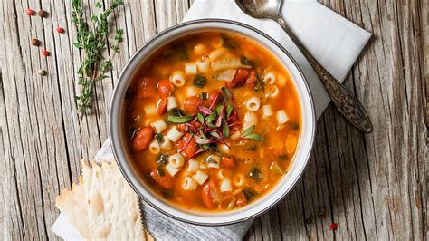 Sopa Minestrone Receta