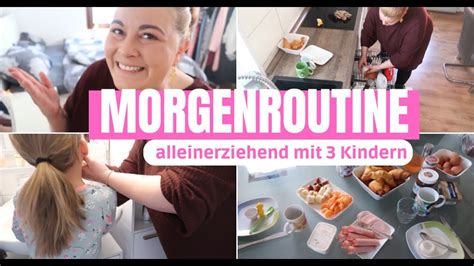 MORGENROUTINE AM WOCHENENDE ALLEINERZIEHEND MIT 3 KINDERN