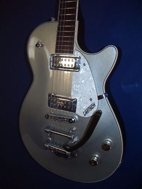 GRETSCH ELECTROMATIC PRO JET G5235T IN SILVER WITH BIGSBY TREM UNIT