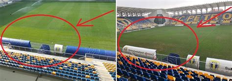 Gazonul Afectat De Pe Stadionul Ilie Oană A Fost înlocuit în Regim De