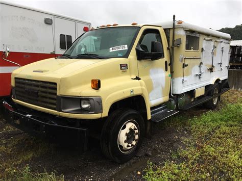 Salvage 2009 Gmc C5500 Truck Delivery For Parts Elkton Maryland United States Tpi Tpi