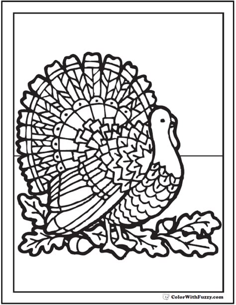 68+ Thanksgiving Coloring Page: Customizable PDFs