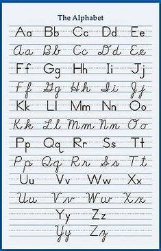 Treino De Alfabetos Em 2021 4D3 Handwriting Alphabet Cursive