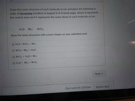 Answered: Draw the Lewis structure of each… | bartleby