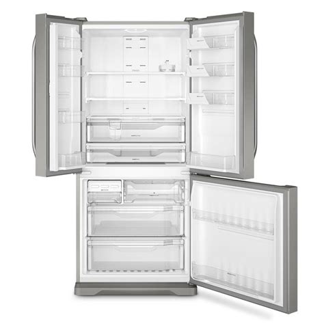 Refrigerador French Door Electrolux L Inox Dm X Geladeira