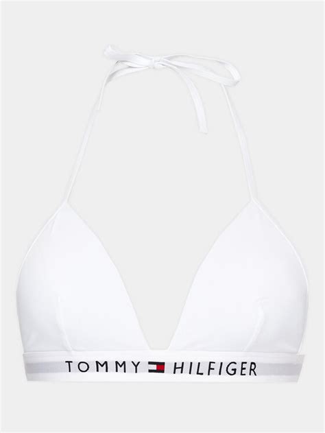 Tommy Hilfiger Bikini Oberteil UW0UW04109 Weiß Modivo de