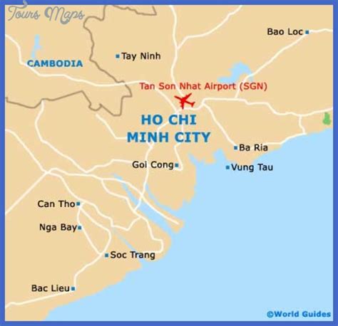 Ho Chi Minh City Map - ToursMaps.com