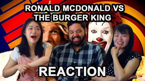 Ronald Mcdonald Vs The Burger King Erb Season 6 Group Reaction